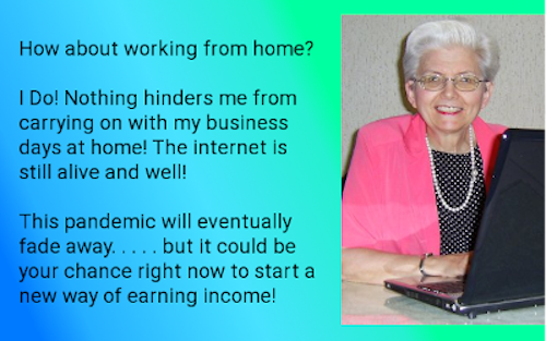 How about working from home?